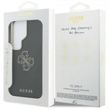 Guess Samsung Galaxy S26 Ultra Skal 4G Logo Grained Svart