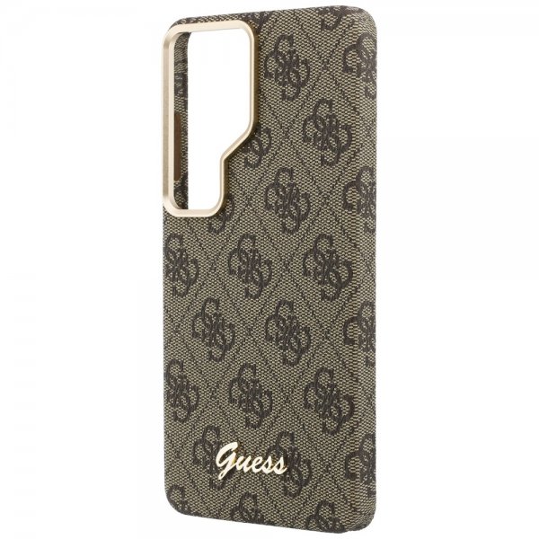 Guess Samsung Galaxy S26 Ultra Skal 4G Script MagSafe Brun