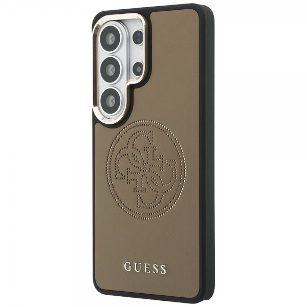 Guess Samsung Galaxy S26 Ultra Skal Perforated Logo MagSafe Brun
