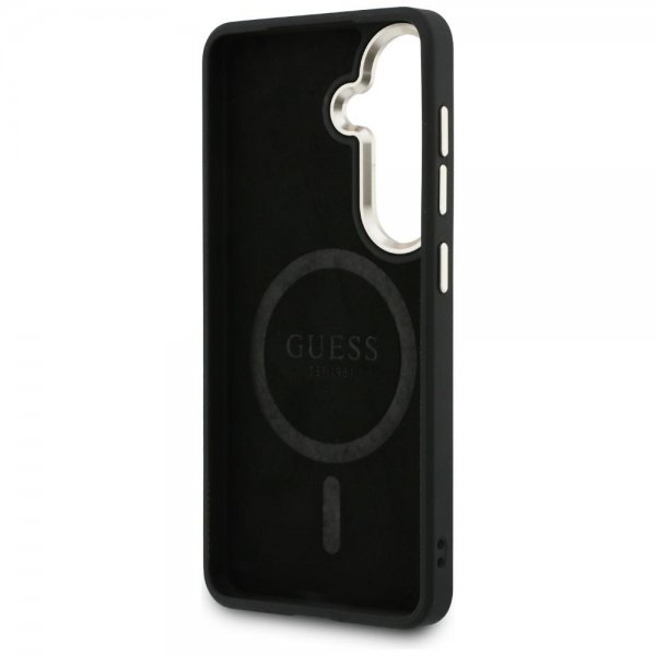 Guess Samsung Galaxy S26 Plus Skal 4G Embossed MagSafe Blå