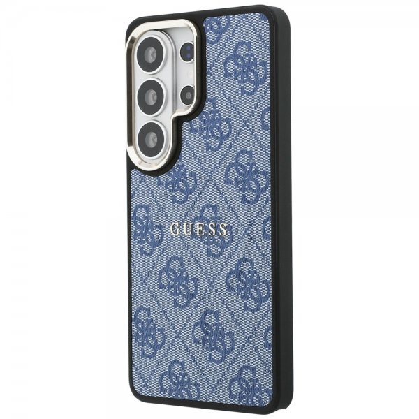 Guess Samsung Galaxy S26 Ultra Skal 4G Embossed MagSafe Blå