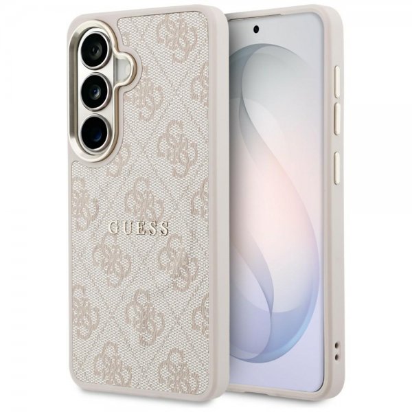 Guess Samsung Galaxy S26 Plus Skal 4G Embossed MagSafe Rosa