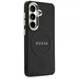 Guess Samsung Galaxy S26 Skal Saffiano Peony MagSafe Svart