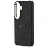 Guess Samsung Galaxy S26 Skal Saffiano Peony MagSafe Svart