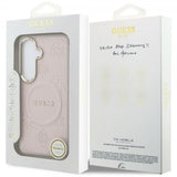 Guess Samsung Galaxy S26 Skal Saffiano Peony MagSafe Rosa