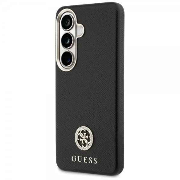 Guess Samsung Galaxy S26 Plus Skal Rhinestone Logo MagSafe Svart