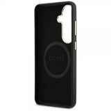 Guess Samsung Galaxy S26 Plus Skal Rhinestone Logo MagSafe Svart