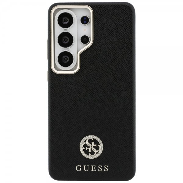 Guess Samsung Galaxy S26 Ultra Skal Rhinestone Logo MagSafe Svart
