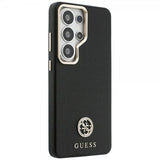 Guess Samsung Galaxy S26 Ultra Skal Rhinestone Logo MagSafe Svart