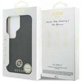 Guess Samsung Galaxy S26 Ultra Skal Rhinestone Logo MagSafe Svart