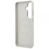 Guess Samsung Galaxy S26 Plus Skal Rhinestone Logo MagSafe Beige