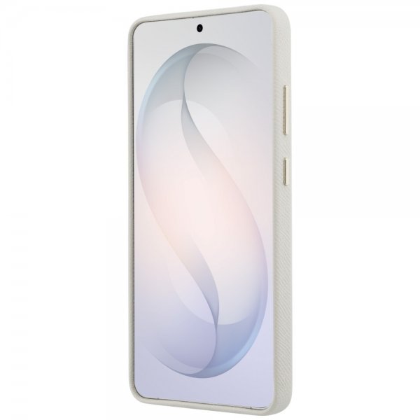Guess Samsung Galaxy S26 Ultra Skal Rhinestone Logo MagSafe Beige