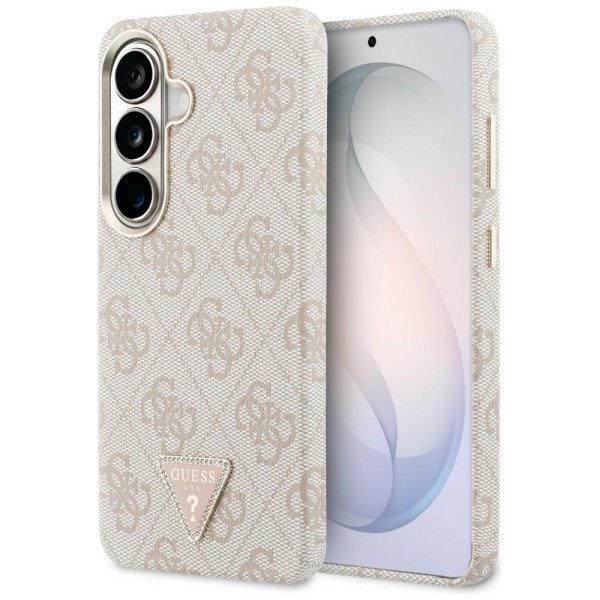 Guess Samsung Galaxy S26 Plus Skal 4G Triangle MagSafe Rosa