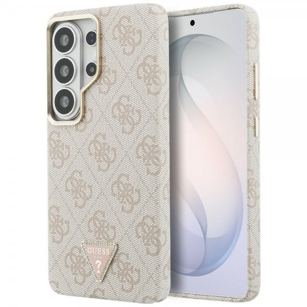 Guess Samsung Galaxy S26 Ultra Skal 4G Triangle MagSafe Rosa