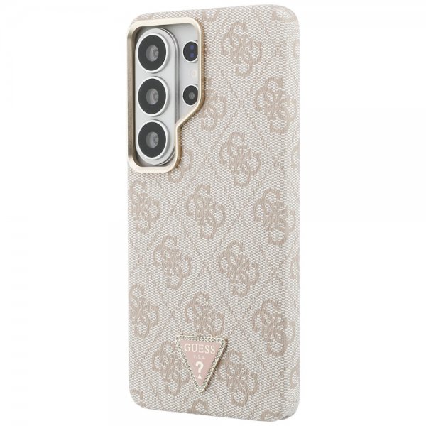 Guess Samsung Galaxy S26 Ultra Skal 4G Triangle MagSafe Rosa