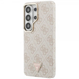 Guess Samsung Galaxy S26 Ultra Skal 4G Triangle MagSafe Rosa