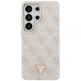 Guess Samsung Galaxy S26 Ultra Skal 4G Triangle MagSafe Rosa