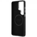 Guess Samsung Galaxy S26 Ultra Skal Triangle Logo Embossed MagSafe Svart