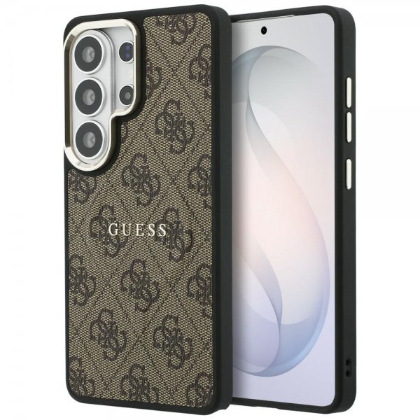 Guess Samsung Galaxy S26 Ultra Skal 4G Embossed MagSafe Brun