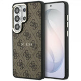 Guess Samsung Galaxy S26 Ultra Skal 4G Embossed MagSafe Brun