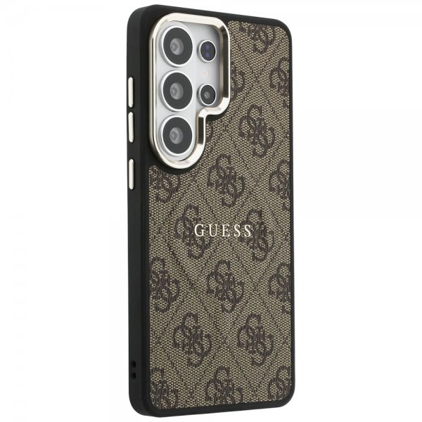 Guess Samsung Galaxy S26 Ultra Skal 4G Embossed MagSafe Brun