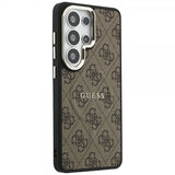 Guess Samsung Galaxy S26 Ultra Skal 4G Embossed MagSafe Brun