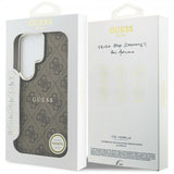 Guess Samsung Galaxy S26 Ultra Skal 4G Embossed MagSafe Brun