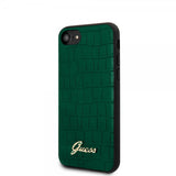 Guess iPhone 7/8/SE Skal Croco Grön