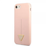 Guess iPhone 7/8/SE Skal Metal Triangle Rosa