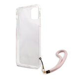 Guess iPhone 11 Skal Marble Rosa