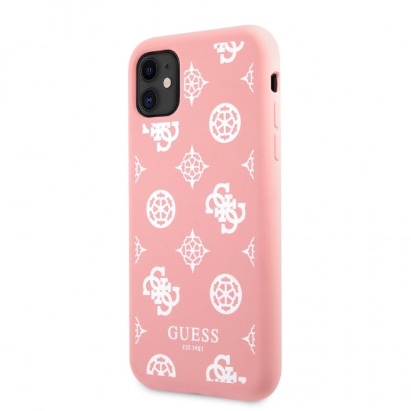 Guess iPhone 11 Skal Peony Rosa