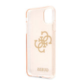 Guess iPhone 11 Skal Full Glitter Guld