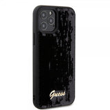 Guess iPhone 12/iPhone 12 Pro Skal Sequin Svart