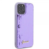 Guess iPhone 12/iPhone 12 Pro Skal Sequin Lila
