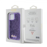 Guess iPhone 12/iPhone 12 Pro Skal Sequin Lila
