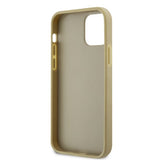 Guess iPhone 12/iPhone 12 Pro Skal Perforated Glitter Guld