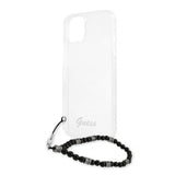 Guess iPhone 13 Skal Pearl Handle Script Logo Svart