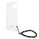 Guess iPhone 13 Skal Pearl Handle Script Logo Svart