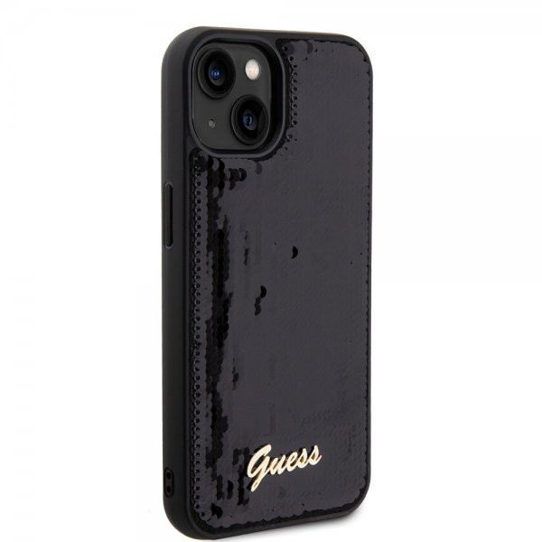 Guess iPhone 13 Skal Sequin Svart