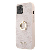 Guess iPhone 13 Mini Skal Ring Stand Rosa