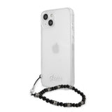 Guess iPhone 13 Mini Skal Pearl Handle Script Logo Svart