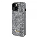 Guess iPhone 15 Skal Square Mirror Silver