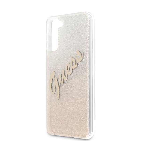 Guess Samsung Galaxy S21 Plus Skal Vintage Guld