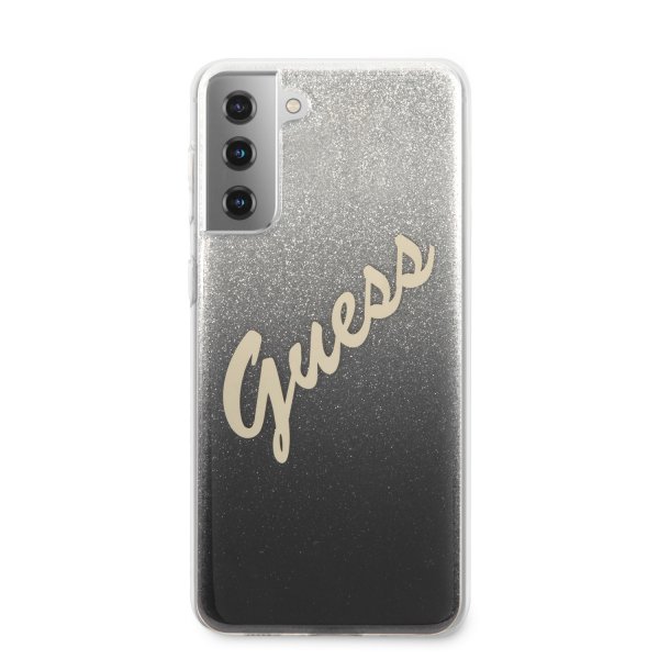 Guess Samsung Galaxy S21 Skal Vintage Svart