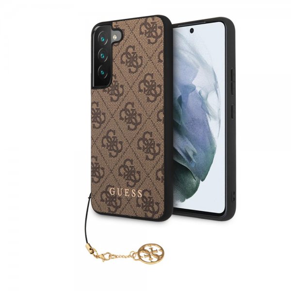 Guess Samsung Galaxy S22 Skal 4G Charms Brun