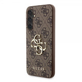 Guess Samsung Galaxy S23 FE Skal 4G Metal Logo Brun