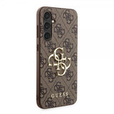 Guess Samsung Galaxy S23 FE Skal 4G Metal Logo Brun