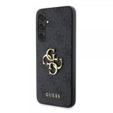 Guess Samsung Galaxy S23 FE Skal 4G Metal Logo Grå