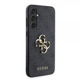 Guess Samsung Galaxy S23 FE Skal 4G Metal Logo Grå