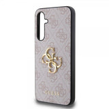 Guess Samsung Galaxy S23 FE Skal 4G Metal Logo Rosa
